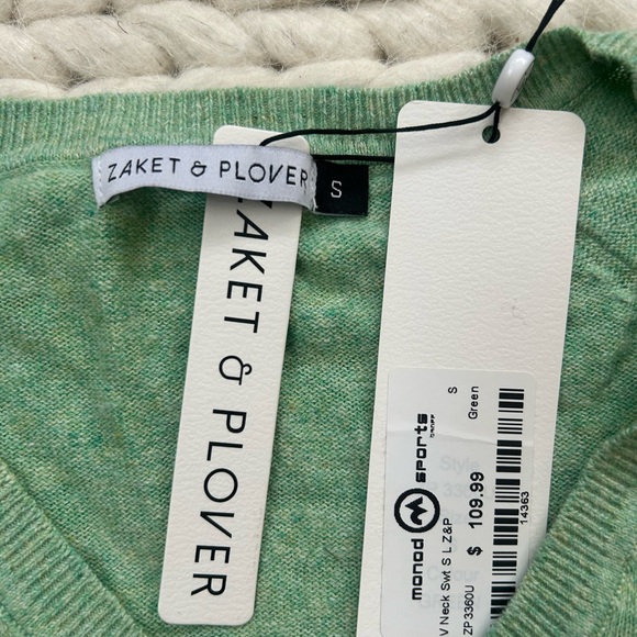 Zaket & plover size small cotton and linen sweater never worn - Picture 4 of 4